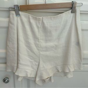 ALICE + OLIVIA LINEN SHORTS